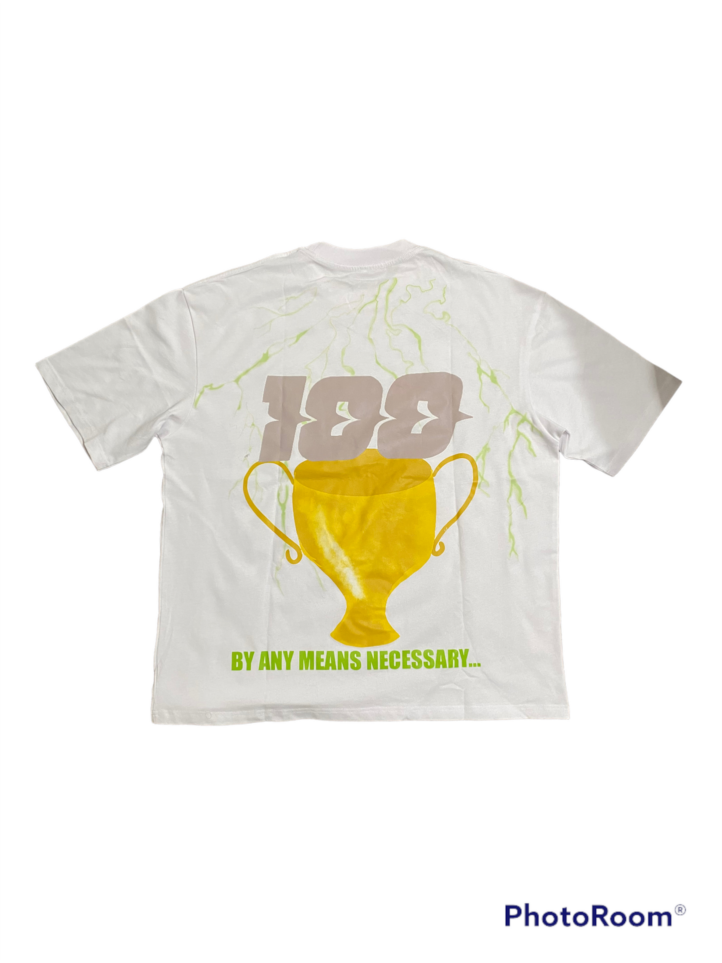 White Vintage Street Car Tee