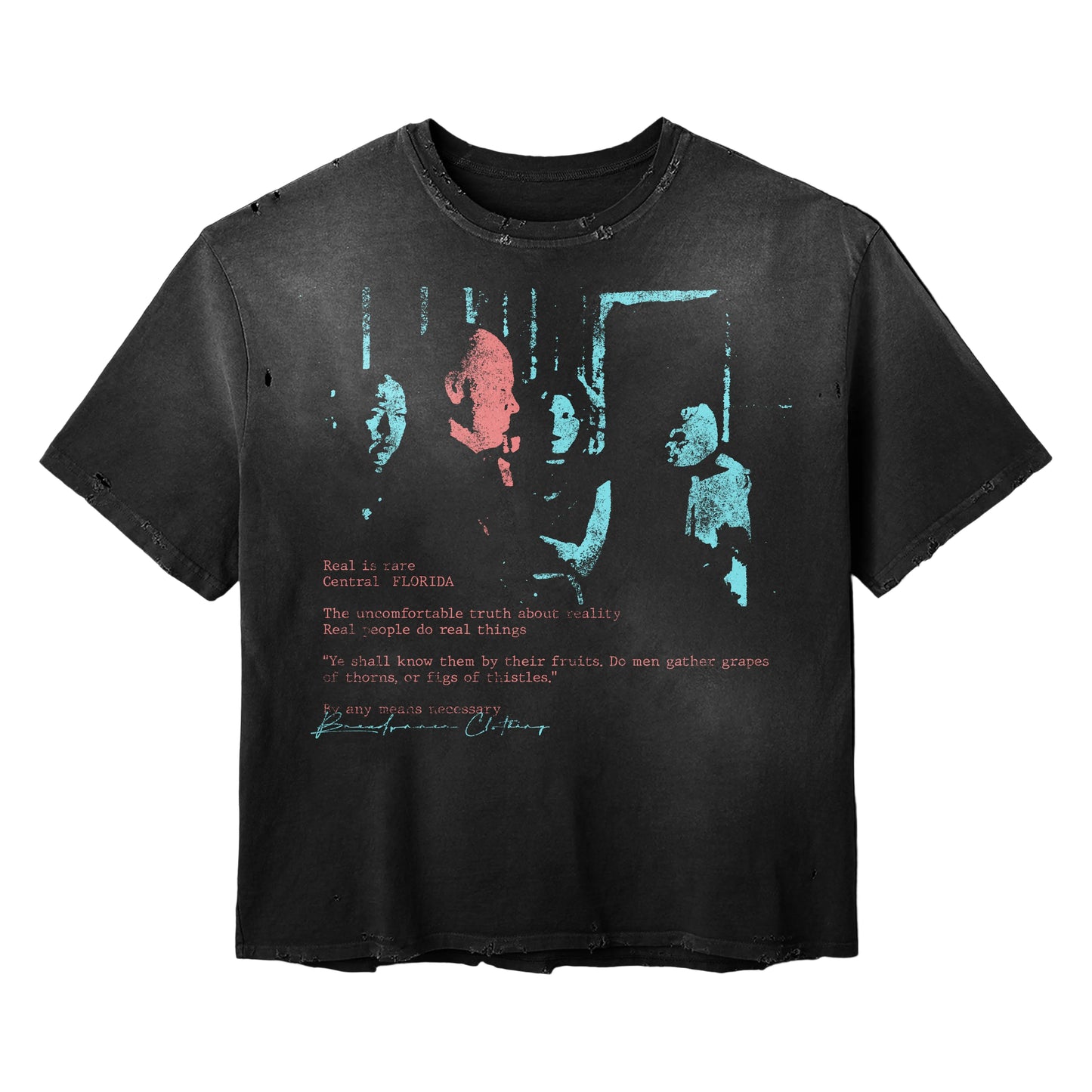 Real is rare cropped tee